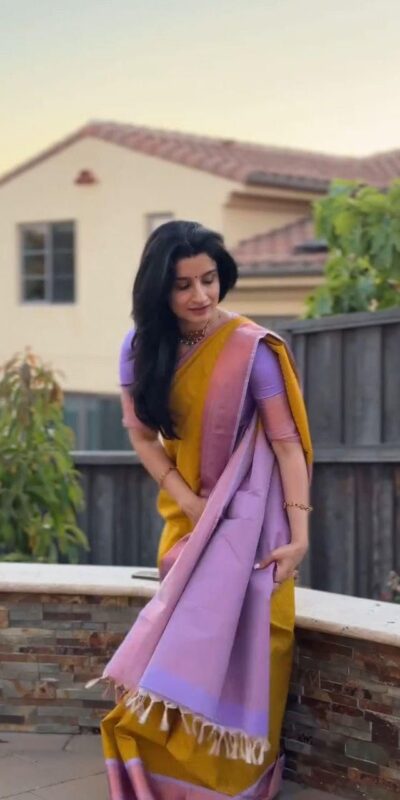 KP 6061 Mustered Color Soft Lichi Silk Saree with Jacquard Work. Best Price ₹1349. Delivery 4-6 Working Days. Online Shop now. | Designer Sarees, Modern Digital sarees, Sarees, Bollywood Sarees, Creative Sarees, Embroidered Sarees, Ethnic Saree, Party Wear Sarees