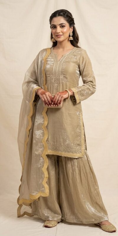 LG 2123 Golden Fendy Salwar Suit with Embroidery Work & Sequins Work. Exclusive Offer ₹2099. Delivery 4-6 Working Days. Shop now. | Jump Suits, Salwar suit, Casual Suits, Creative suits, Designer Suits, Palazzo Suits, Party Wear Suits, Patiala Suits, Straight Suits