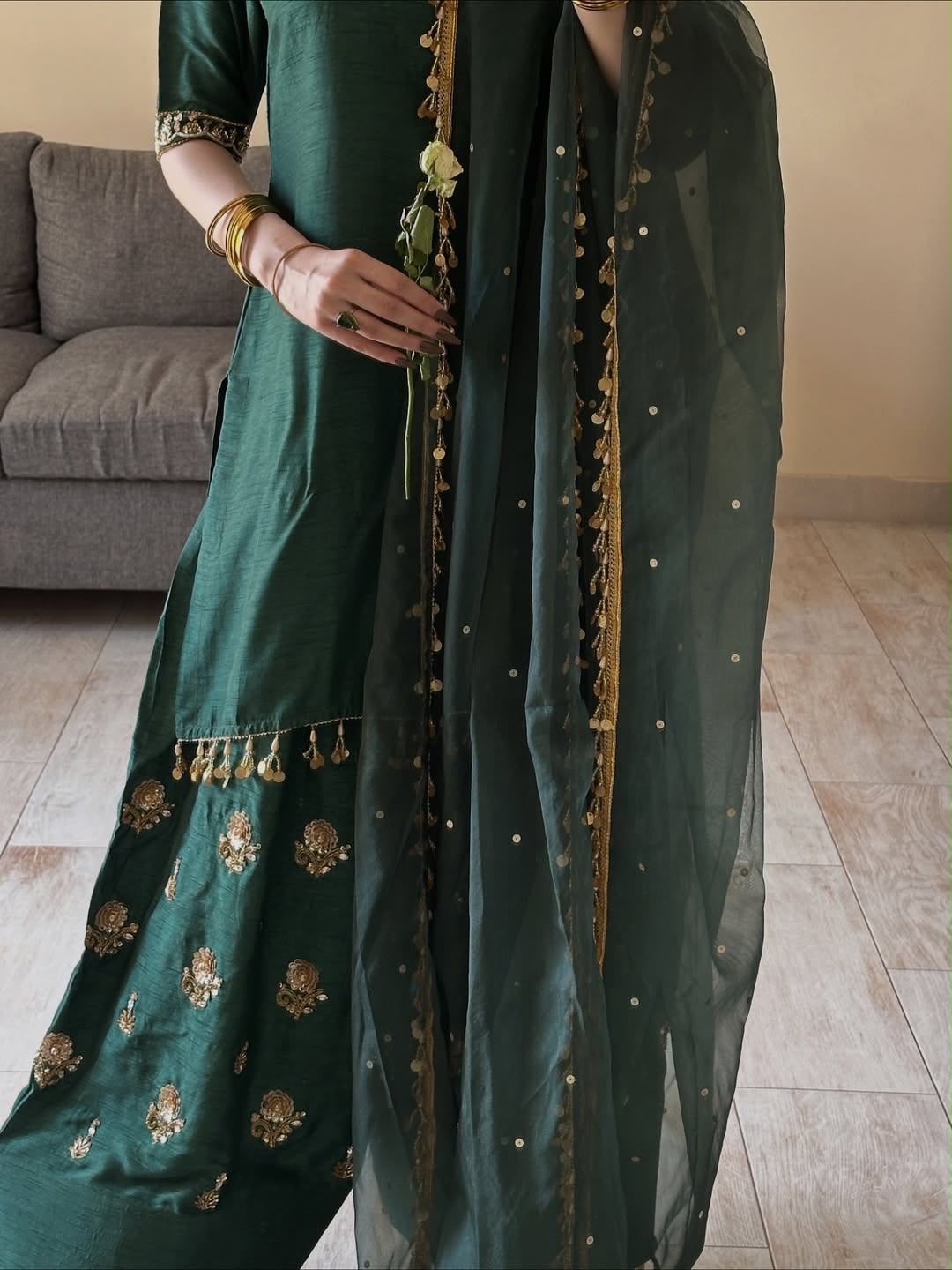 MF 535 Teal Green Aada Slab Silk Salwar Suit with Embroidery Work & Mirror Work. Festive Deal ₹2399. Delivery 4-6 Working Days. Shop now. | Jump Suits, Salwar suit, Casual Suits, Creative suits, Designer Suits, Palazzo Suits, Party Wear Suits, Patiala Suits, Straight Suits