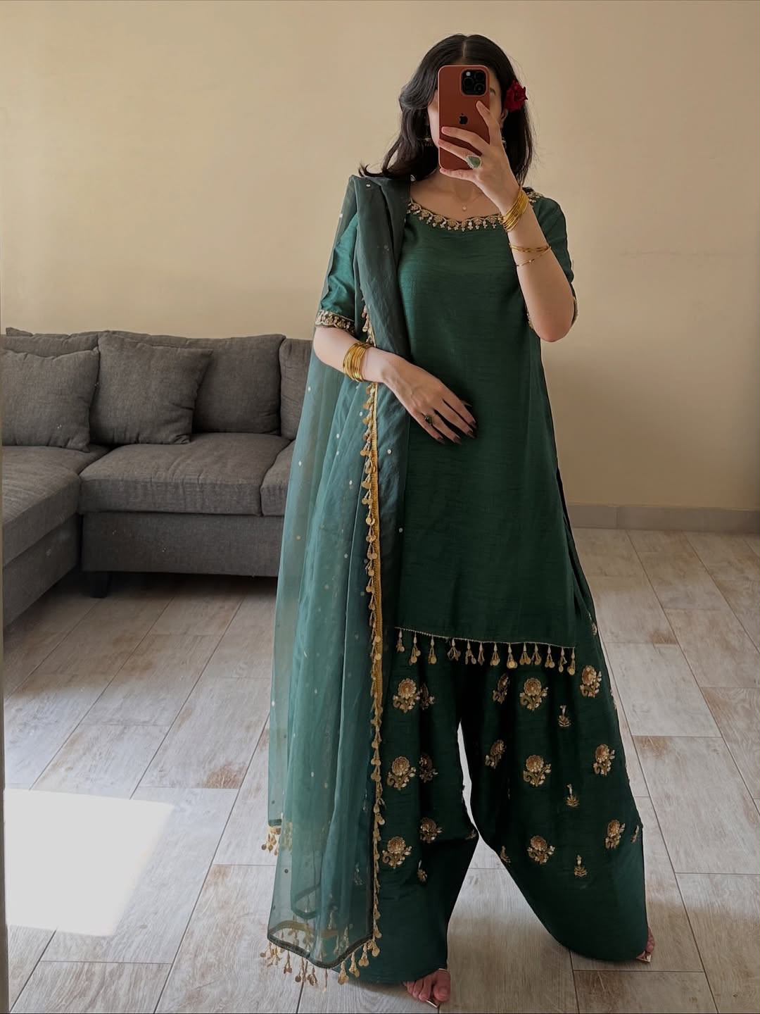 MF 535 Teal Green Aada Slab Silk Salwar Suit with Embroidery Work & Mirror Work. Festive Deal ₹2399. Delivery 4-6 Working Days. Shop now. | Jump Suits, Salwar suit, Casual Suits, Creative suits, Designer Suits, Palazzo Suits, Party Wear Suits, Patiala Suits, Straight Suits
