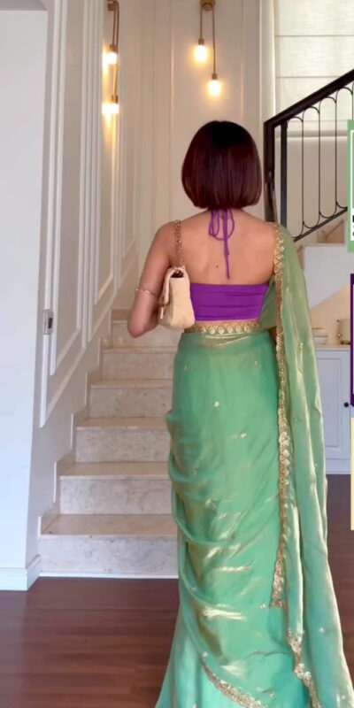 KD 633 Sea Green | Sea Green Fendy Silk Saree with Sequins Work. Festive Deal ₹1849. Delivery 4-6 Working Days. Shop now. | Designer Sarees, Modern Digital sarees, Sarees, Bollywood Sarees, Creative Sarees, Embroidered Sarees, Ethnic Saree, Party Wear Sarees