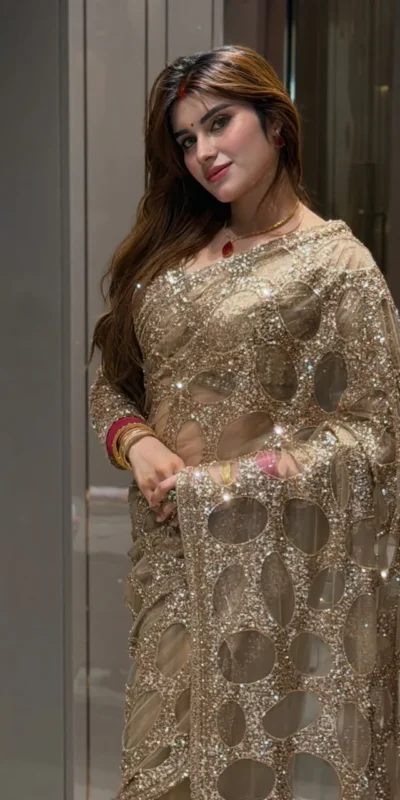 DF 3489 Golden Butterfly Net Saree Sequence with Work & Zari Work. Introductory Price ₹1899. Delivery 4-6 Working Days. Shop now. | Designer Sarees, Modern Digital sarees, Sarees, Bollywood Sarees, Creative Sarees, Embroidered Sarees, Ethnic Saree, Party Wear Sarees