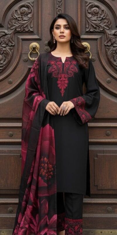 ST 242 Black Roman Silk Salwar Suit with Sequins Work & Embroidery Work. Available at ₹2099 only. Delivery 4-6 Working Days. Shop now. | Jump Suits, Salwar suit, Casual Suits, Creative suits, Designer Suits, Palazzo Suits, Party Wear Suits, Patiala Suits, Straight Suits