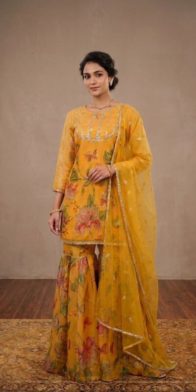 LG 2129 Yellow Soft Organza Salwar Suit with Embroidery Work & Cut Work. Available at ₹2499 only. Delivery 4-6 Working Days. Shop now. | Jump Suits, Salwar suit, Casual Suits, Creative suits, Designer Suits, Palazzo Suits, Party Wear Suits, Patiala Suits, Straight Suits