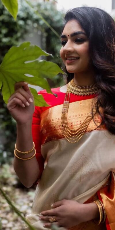 KPR 254 Cream Soft Lichi Silk Saree with Lace Work & Lace Border. Introductory Price ₹1449. Delivery 4-6 Working Days. Shop now. | Designer Sarees, Modern Digital sarees, Sarees, Bollywood Sarees, Creative Sarees, Embroidered Sarees, Ethnic Saree, Party Wear Sarees
