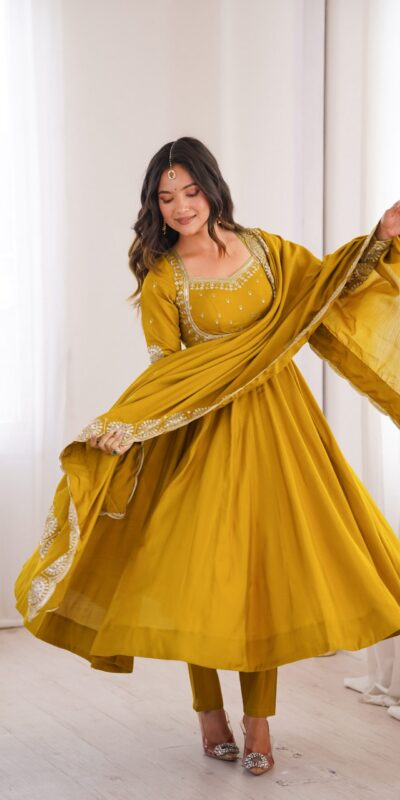 ZF 5026  Mastered Colour Roman Silk Salwar Suit with Embroidery Work. Best Price ₹2399. Delivery 4-6 Working Days. Online Shop now. | Anarkali Suits, Bollywood Anarkali, Creative-Anarkali, Designer Anarkali, Embroidered Anarkali, Party Wear Anarkali