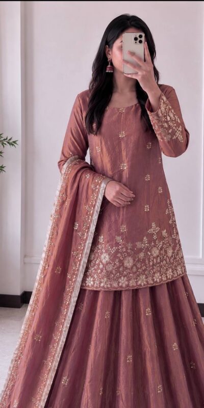 BT 5049 Peach in Color Fendy Silk Designer Work Salwar Suit . Introductory Price ₹2849. Delivery 4-6 Working Days. Shop now. | Jump Suits, Salwar suit, Casual Suits, Creative suits, Designer Suits, Palazzo Suits, Party Wear Suits, Patiala Suits, Straight Suits