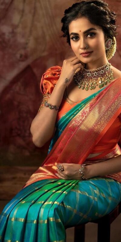 KPR 181 Teal Soft Lichi Silk Saree with Lace Work & Lace Border. Introductory Price ₹1649. Delivery 4-6 Working Days. Shop now. | Designer Sarees, Modern Digital sarees, Sarees, Bollywood Sarees, Creative Sarees, Embroidered Sarees, Ethnic Saree, Party Wear Sarees