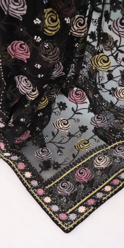 BT GULABO Black Color Butterfly Net 5mm Sequence Embroiderer Work Saree Casual, Wedding, Festive, Events . Expected Delivery 4-6 Working Days @2299/- only | Designer Sarees, Modern Digital sarees, Sarees, Bollywood Sarees, Creative Sarees, Embroidered Sarees, Ethnic Saree, Party Wear Sarees