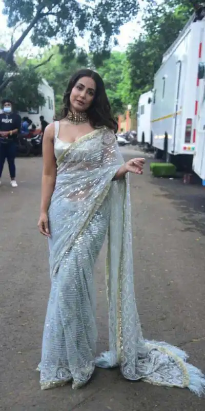 KT 230 White Saree : Heavy Nylon Mono Net Blouse : Banglori Satin Silk Work : Embroidery With Heavy Sequence Work Wedding, Festive @1999/- | Designer Sarees, Sarees, Bollywood Sarees, Creative Sarees, Embroidered Sarees, Party Wear Sarees