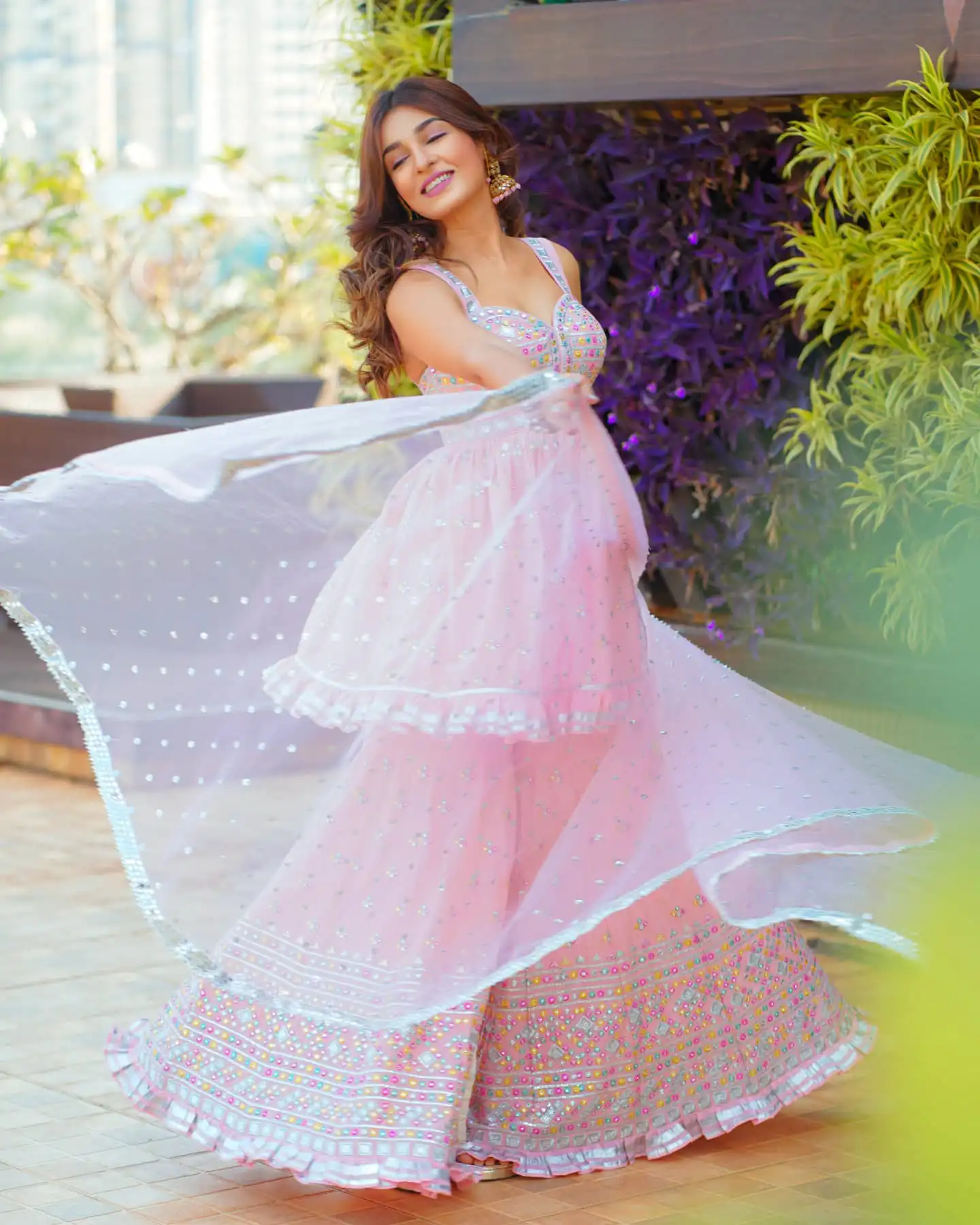 NSR 202 Pink Top : Heavy Faux Georgette Sharara : Heavy Faux Georgette Work : Heavy Embroidery Work Wedding, Party @2099/- | Salwar suit, Casual Suits, Creative suits, Designer Suits, Palazzo Suits, Party Wear Suits, Straight Suits