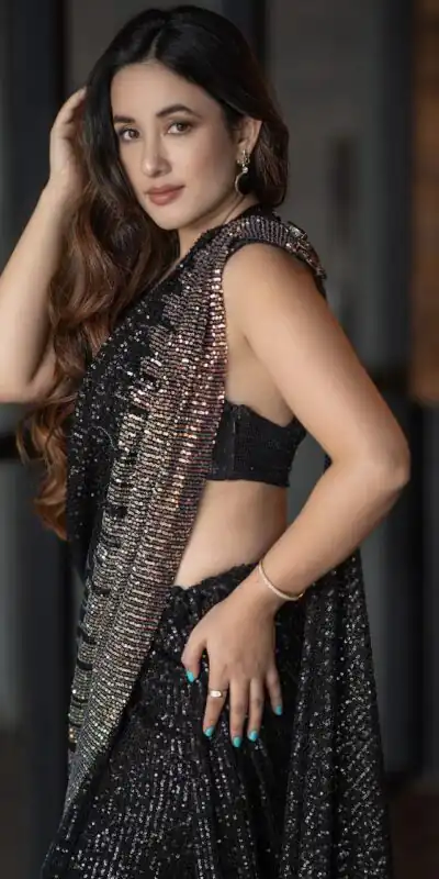 JR 555 Black Saree : Heavy Georgette Work : Embroidery Sequence Work, Blouse : Heavy Georgette Party Wear, Wedding Wear, Events Etc.@1549/- | Sarees, Bollywood Sarees, Creative Sarees, Designer Sarees, Ethnic Saree, Modern Digital sarees, Party Wear Sarees