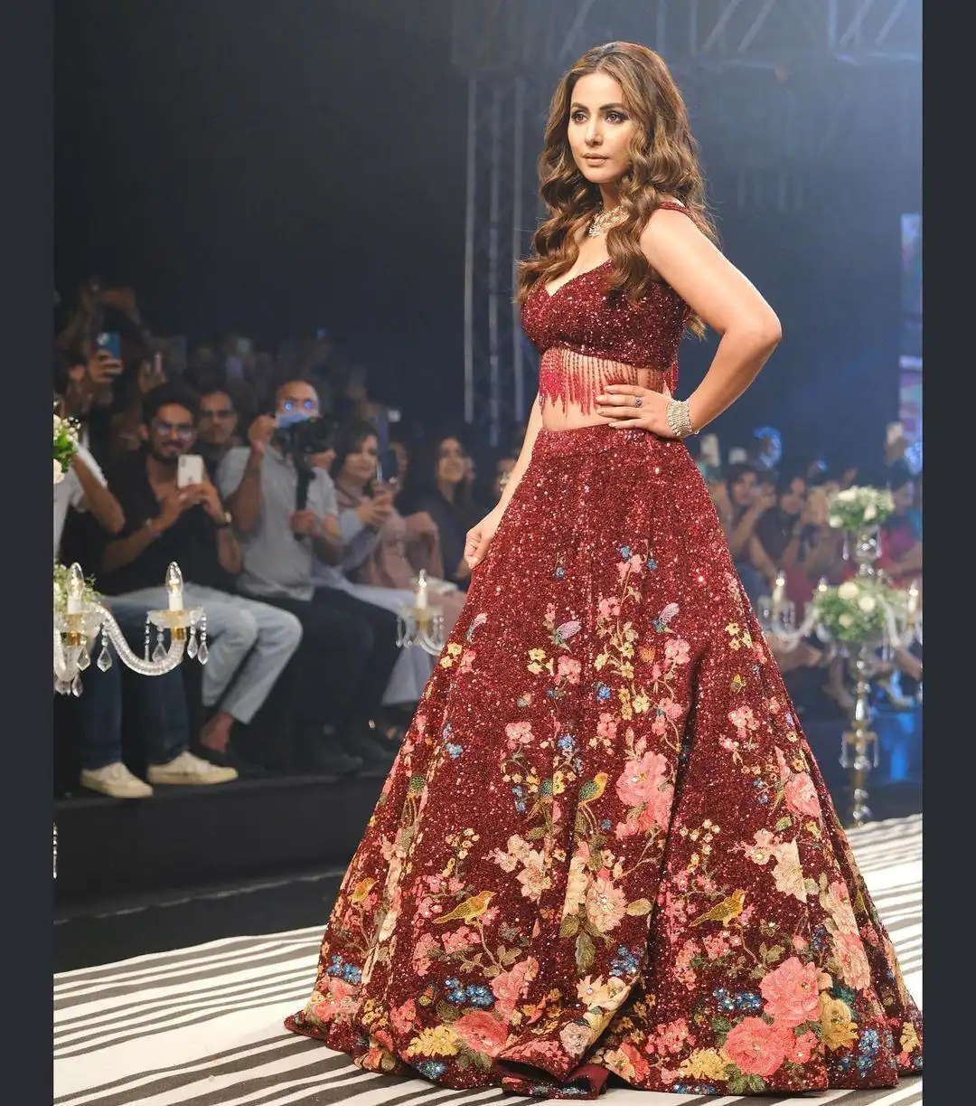 LG 540 Maroon Lehenga : Georgette Blouse : Georgette Work : Sequence Embroidery Work Traditional Wear, Festive, Wedding, Events @2799/- | Lehenga, Bollywood Lehenga, Creative Lehenga, Designer Lehenga, Embroidered Lehenga, Party Wear Lehenga