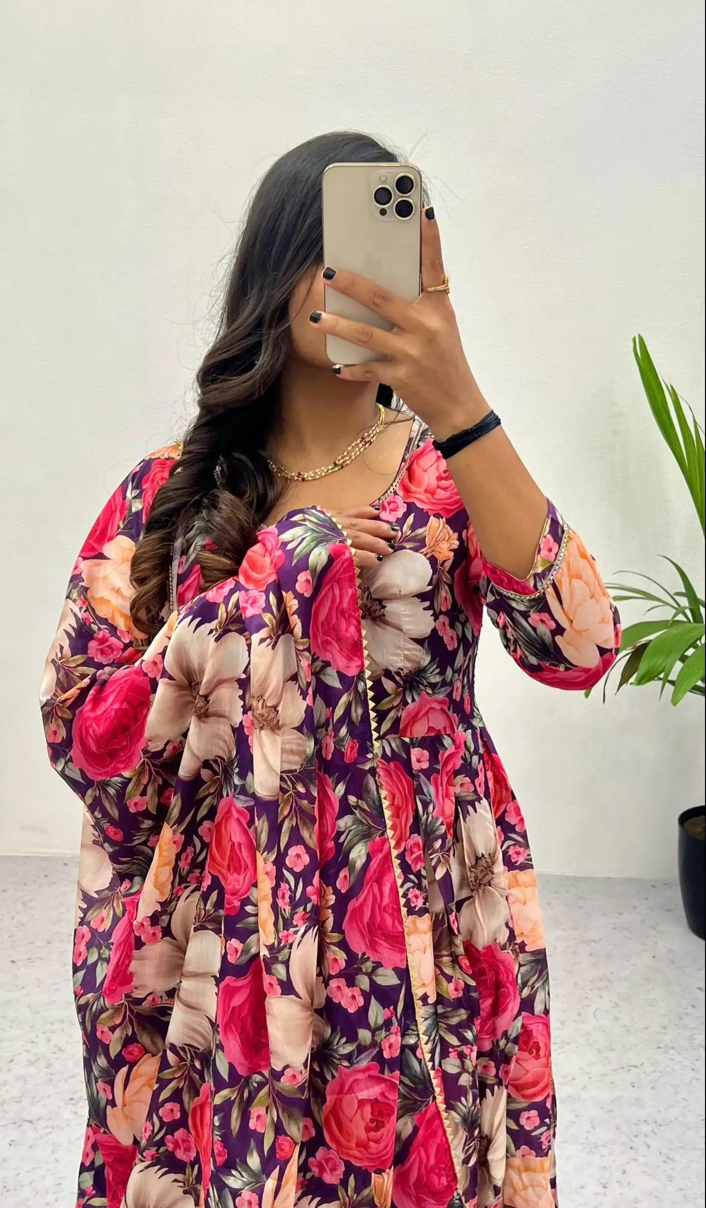 RC 264 Pink Color Heavy Chinon Printed Gown With Lace Border Dupatta Casual, Wedding, Party, Festive, Events Etc. 4-6 Working Days 1749/- | Gowns, Bollywood Gowns, Creative Gowns, Designer Gowns, Embroidered Gowns, Party Wear Gowns