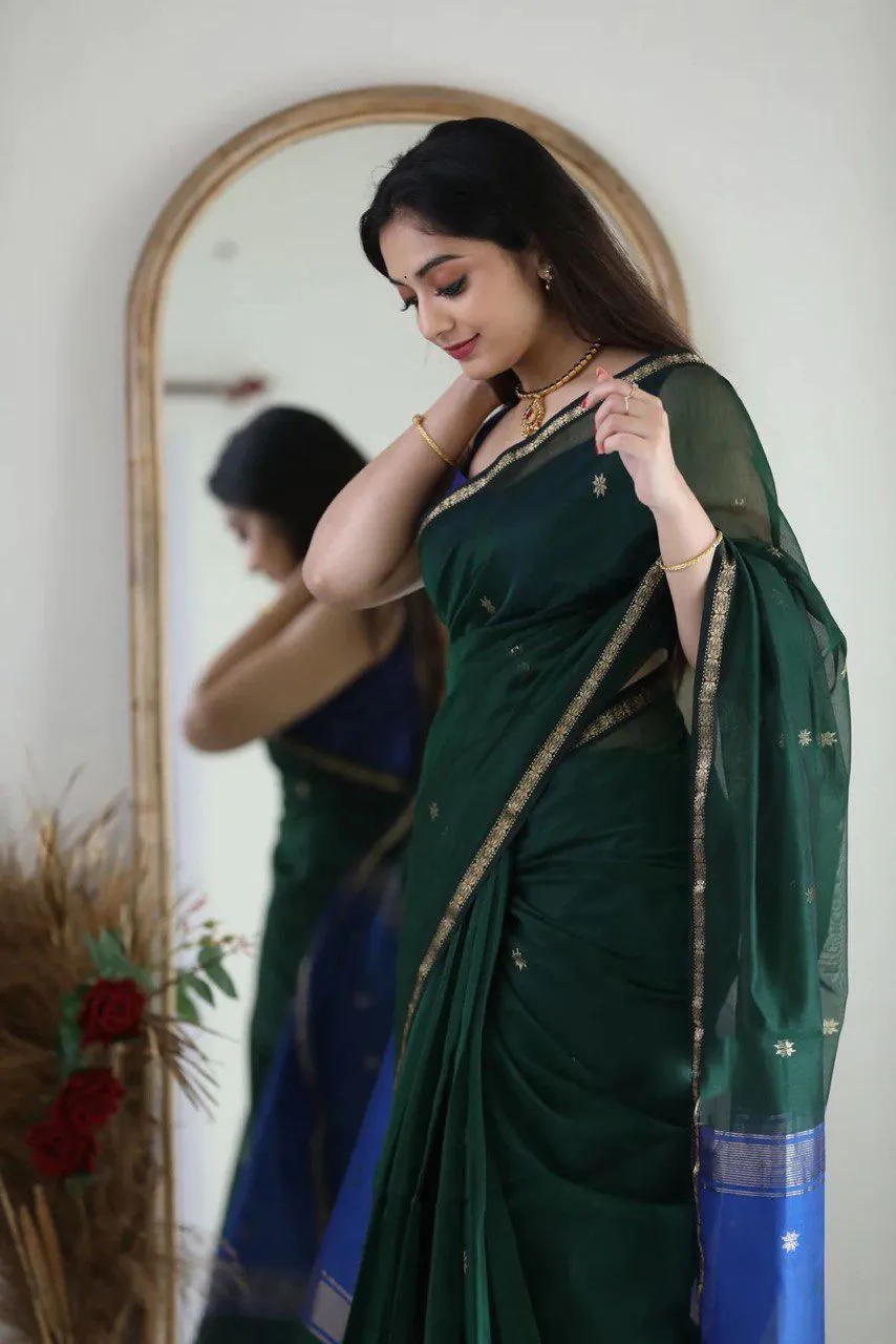 KP 5034 Dark Green Color Soft Lilan Slab Jacquard  Work Saree Casual, Party Wear, Wedding, Events Etc. Expected Delivery 4-6 Working Days @1449/- | Designer Sarees, Sarees, Bollywood Sarees, Creative Sarees, Embroidered Sarees, Ethnic Saree, Modern Digital sarees, Party Wear Sarees