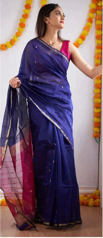 KP 5034 Navy Blue Color Soft Lilan Slab Jacquard Work Saree Casual, Party Wear, Wedding, Events Etc. Expected Delivery 4-6 Working Days @1449/- | Designer Sarees, Sarees, Bollywood Sarees, Creative Sarees, Embroidered Sarees, Ethnic Saree, Modern Digital sarees, Party Wear Sarees