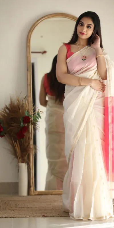 KP 5034 White Color Soft Lilan Slab Jacquard Work Saree Casual, Party Wear, Wedding, Events Etc. Expected Delivery 4-6 Working Days @1449/- | Designer Sarees, Sarees, Bollywood Sarees, Creative Sarees, Embroidered Sarees, Ethnic Saree, Modern Digital sarees, Party Wear Sarees