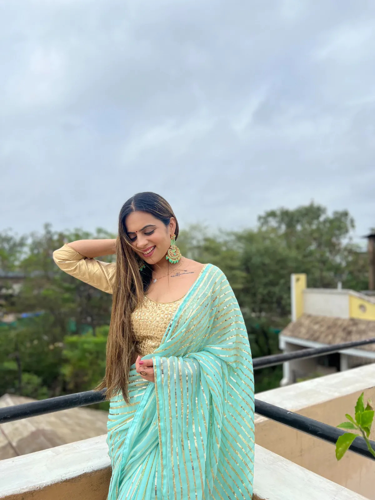 JR 582 Sky Blue Color Georgette Sequence Work Saree Casual, Party Wear, Wedding, Events Etc. Expected Delivery 4-6 Working Days @1599/- | Designer Sarees, Sarees, Bollywood Sarees, Creative Sarees, Embroidered Sarees, Ethnic Saree, Modern Digital sarees, Party Wear Sarees