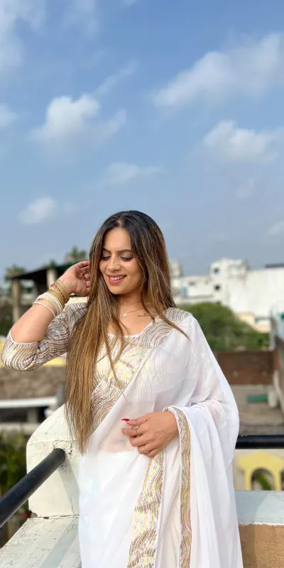 Jr 579 White Color Georgette Heavy Sequence Work Saree Casual, Party Wear, Wedding, Events Etc. Expected Delivery 4-6 Working Days 1549/- | Sarees, Bollywood Sarees, Creative Sarees, Designer Sarees, Embroidered Sarees, Ethnic Saree, Modern Digital sarees, Party Wear Sarees