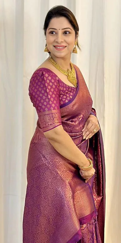 GKT Mango Wine Color Rich Pallu & Jacquard Work Kubera pattu saree Casual, Party Wear, Wedding, Events Etc. Expected Delivery 4-6 Working Days 1699/- | Sarees, Bollywood Sarees, Creative Sarees, Designer Sarees, Embroidered Sarees, Ethnic Saree, Modern Digital sarees, Party Wear Sarees