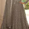 Grace Grey Color Net Embroidery And Mirror Work Anarkali Suit