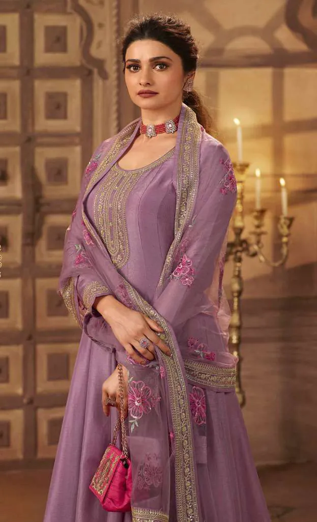 FC Noor Purple Gown Dola Silk Embroidery Sequence Work Anarkali Suit Wedding, Party, Festive events, etc. Expected Delivery  4-6 Working Days @2399/- Only | Anarkali Suits, Bollywood Anarkali, Creative-Anarkali, Designer Anarkali, Embroidered Anarkali, Party Wear Anarkali