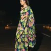 DF 3402 Karishma kapoor Multi Color Georgette Embroidery Sequins Saree Casual, Party Wear, Wedding, Events Etc Delivery .4-6 Working Days 1999/- | Designer Sarees, Sarees, Bollywood Sarees, Creative Sarees, Embroidered Sarees, Ethnic Saree, Modern Digital sarees, Party Wear Sarees