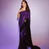 DF 3404 Purple Color 60 Gram Georgette Sequins Work Saree All Over Sequence Casual, Party Wear, Wedding, Events Etc Delivery .4-6 Working Days 2099/- | Designer Sarees, Sarees, Bollywood Sarees, Creative Sarees, Embroidered Sarees, Ethnic Saree, Modern Digital sarees, Party Wear Sarees