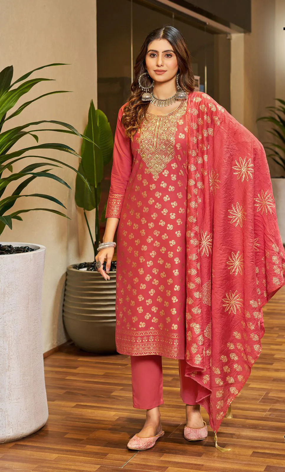 INLI Jasmin 3 Pink Color Rayon Embroidery Work Printed Kurti Casual, Wedding, Party, Festive, Events Etc. Expected Delivery 4-6 Days @1849/- | Kurti, Bollywood Kurti, Creative Kurtis, Designer Kurti, Party Wear Kurti, Selfie Kurti