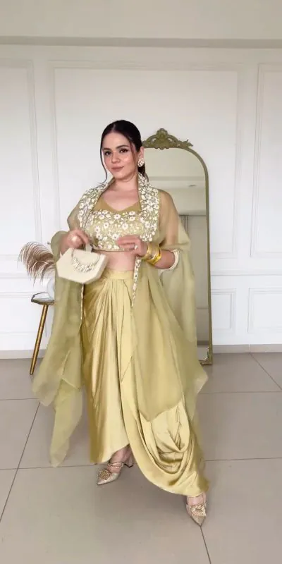 RTC 6465 Olive Green Color Sequence Work Dhoti Style Saree Casual, Wedding, Party, Festive, Events Etc. Expected Delivery 4-6 Working Days @2149/- | Sarees, Bollywood Sarees, Creative Sarees, Designer Sarees, Embroidered Sarees, Ethnic Saree, Modern Digital sarees, Party Wear Sarees