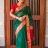 DDF Triveni Green  Color Banarasi Soft Silk Ordinary Design Saree Casual, Party Wear, Wedding, Events, Etc. Expected Delivery 4-6 Working Days 1499/- | Designer Sarees, Sarees, Bollywood Sarees, Creative Sarees, Embroidered Sarees, Ethnic Saree, Modern Digital sarees, Party Wear Sarees