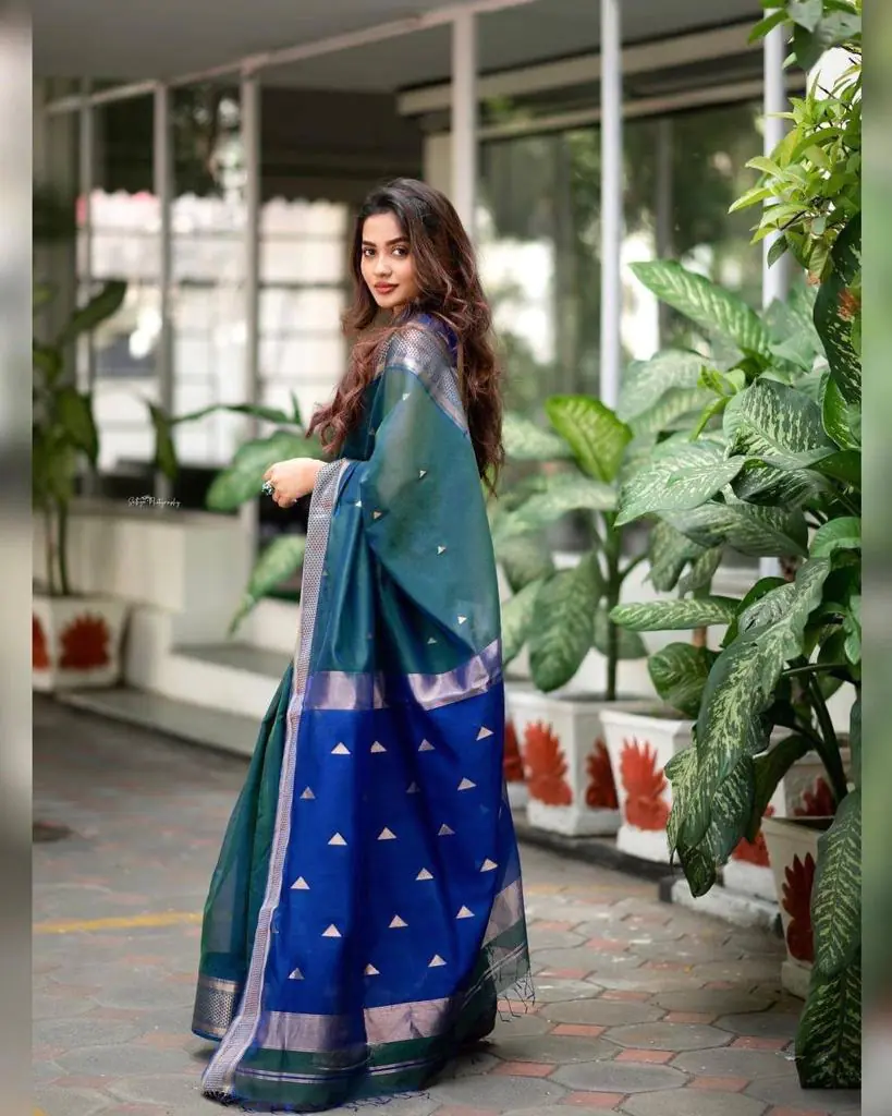 DDF Triveni Teal Blue Color Banarasi Soft Silk Ordinary Design Saree Casual, Party Wear, Wedding, Events Etc. Expected Delivery 4-6 Working Days 1499/- | Designer Sarees, Sarees, Bollywood Sarees, Creative Sarees, Embroidered Sarees, Ethnic Saree, Modern Digital sarees, Party Wear Sarees