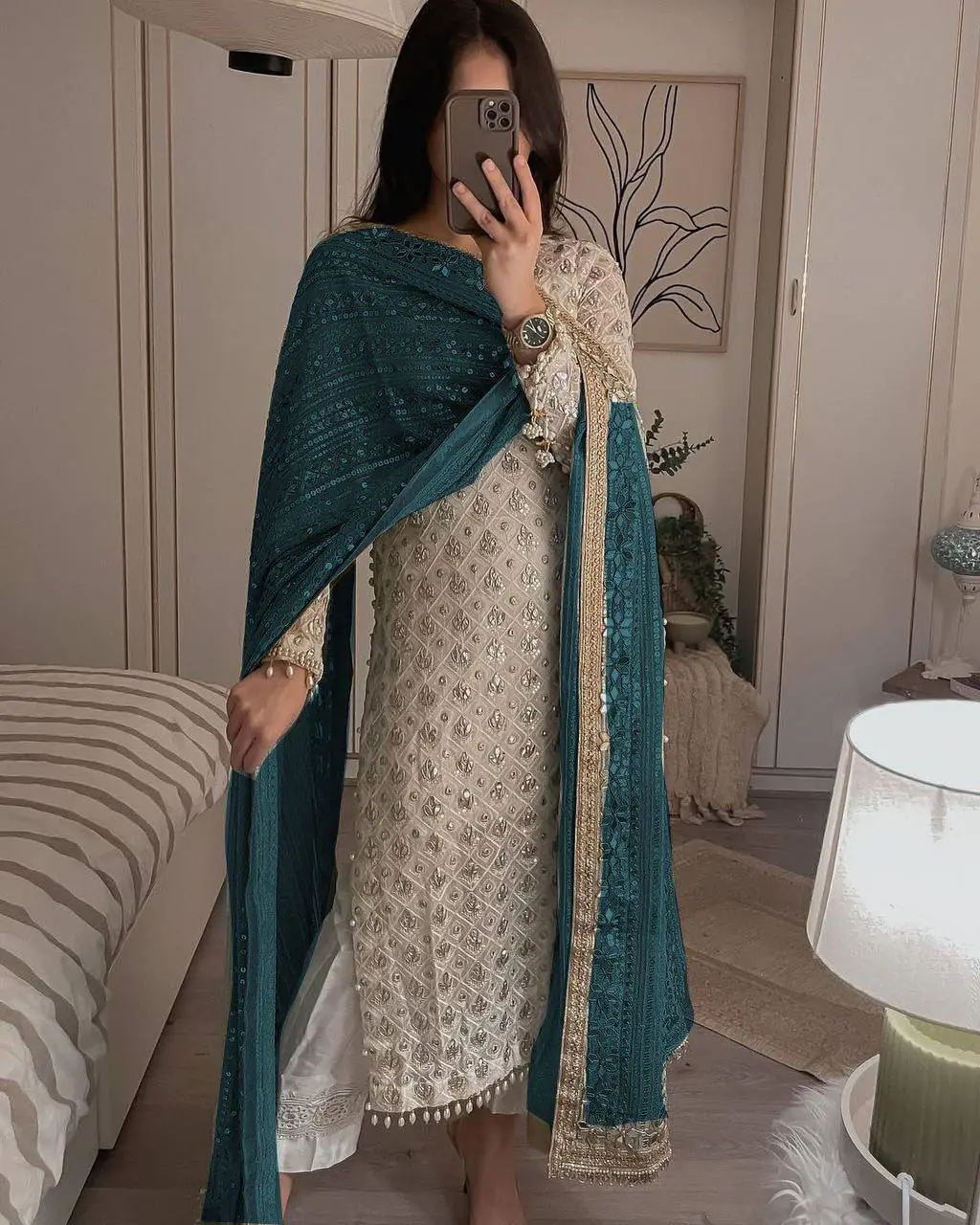 LG 1816 White Color Sequence Work Salwar Suit With Peacock Blue Dupatta Casual, Wedding, Festive, Events Etc. Expected Delivery 4-6 Working Days @2349/- | Salwar suit, Casual Suits, Creative suits, Designer Suits, Party Wear Suits, Patiala Suits, Straight Suits