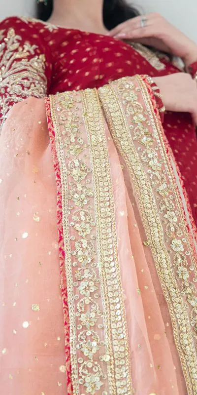 ZSR 3060 Red Color Georgette Embroidery Sequence Work Gown Casual, Wedding, Party, Festive, Events Etc. Expected Delivery 4-6 Working Days @1999/- | Gowns, Bollywood Gowns, Creative Gowns, Designer Gowns, Embroidered Gowns, Party Wear Gowns