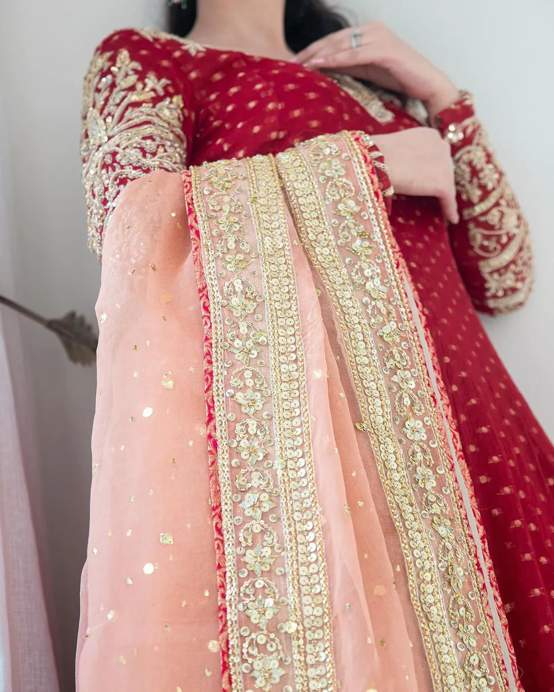 ZSR 3060 Red Color Georgette Embroidery Sequence Work Gown Casual, Wedding, Party, Festive, Events Etc. Expected Delivery 4-6 Working Days @1999/- | Gowns, Bollywood Gowns, Creative Gowns, Designer Gowns, Embroidered Gowns, Party Wear Gowns