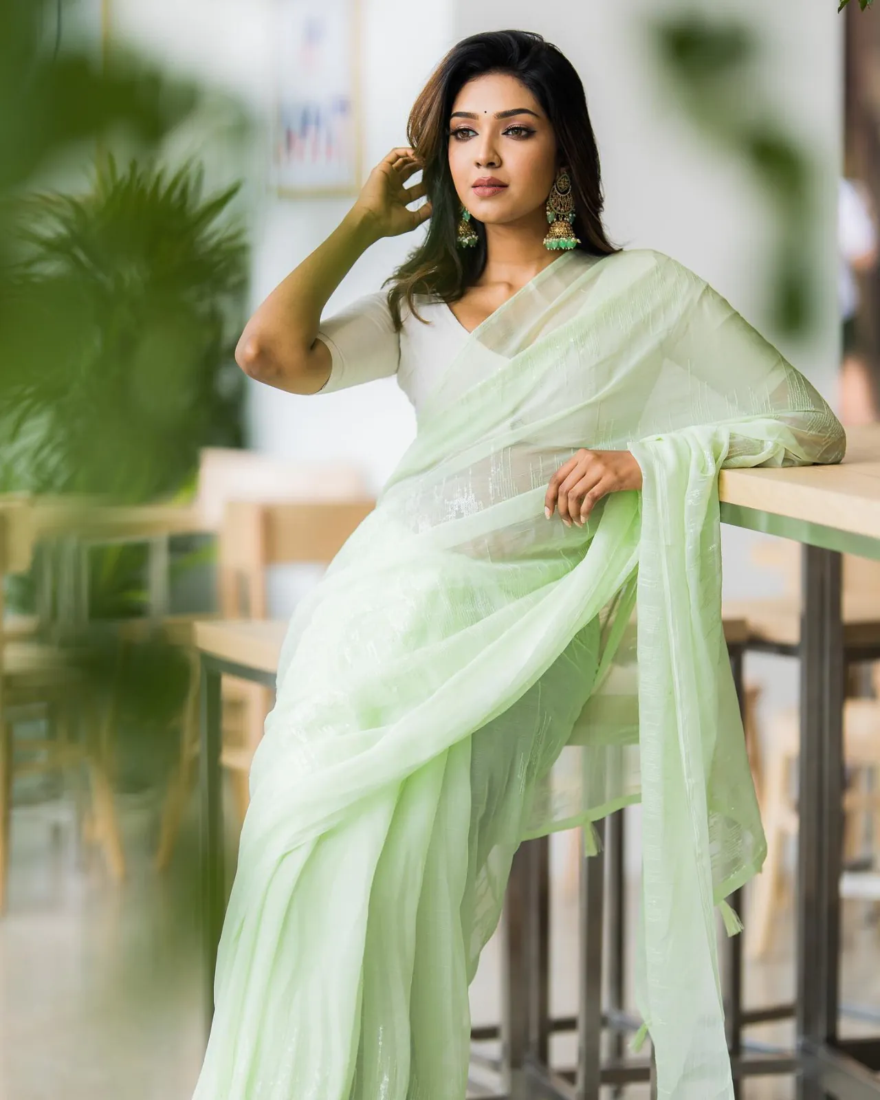 JR 599 Light Green Saree Color Zomato Silk Georgette Embroidery Sequence Saree Wedding, Festive, Events Etc. Expected Delivery 4-6 Working Days @1599/- | Designer Sarees, Sarees, Bollywood Sarees, Creative Sarees, Embroidered Sarees, Ethnic Saree, Modern Digital sarees, Party Wear Sarees