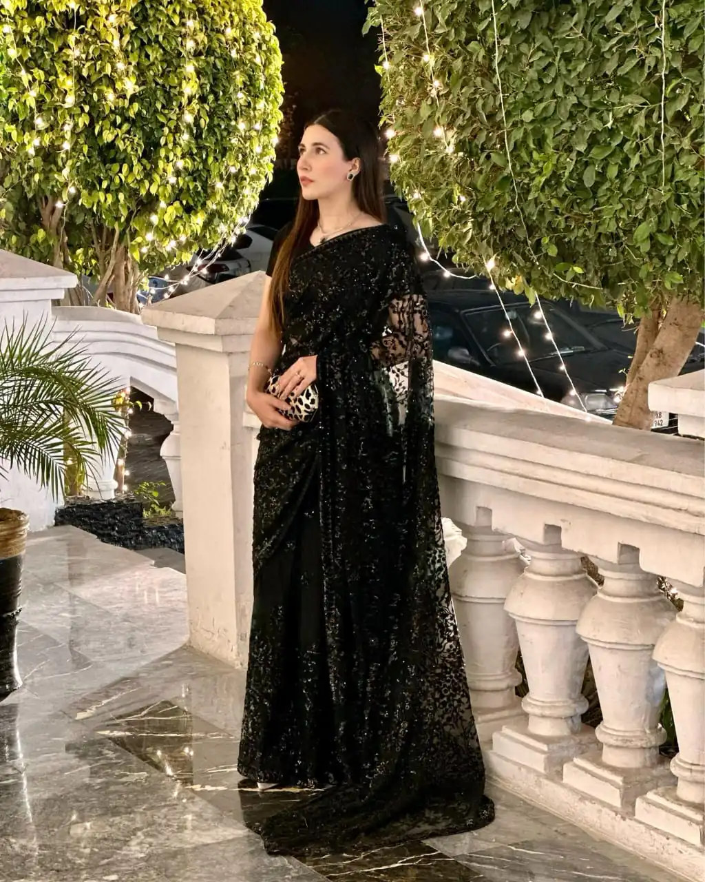 JR 594 Black Color Georgette Embroidery Sequence work Saree Casual, Wedding, Festive, Events Etc. Expected Delivery  4-6 Working Days @1649/- | Designer Sarees, Sarees, Bollywood Sarees, Creative Sarees, Embroidered Sarees, Ethnic Saree, Modern Digital sarees, Party Wear Sarees