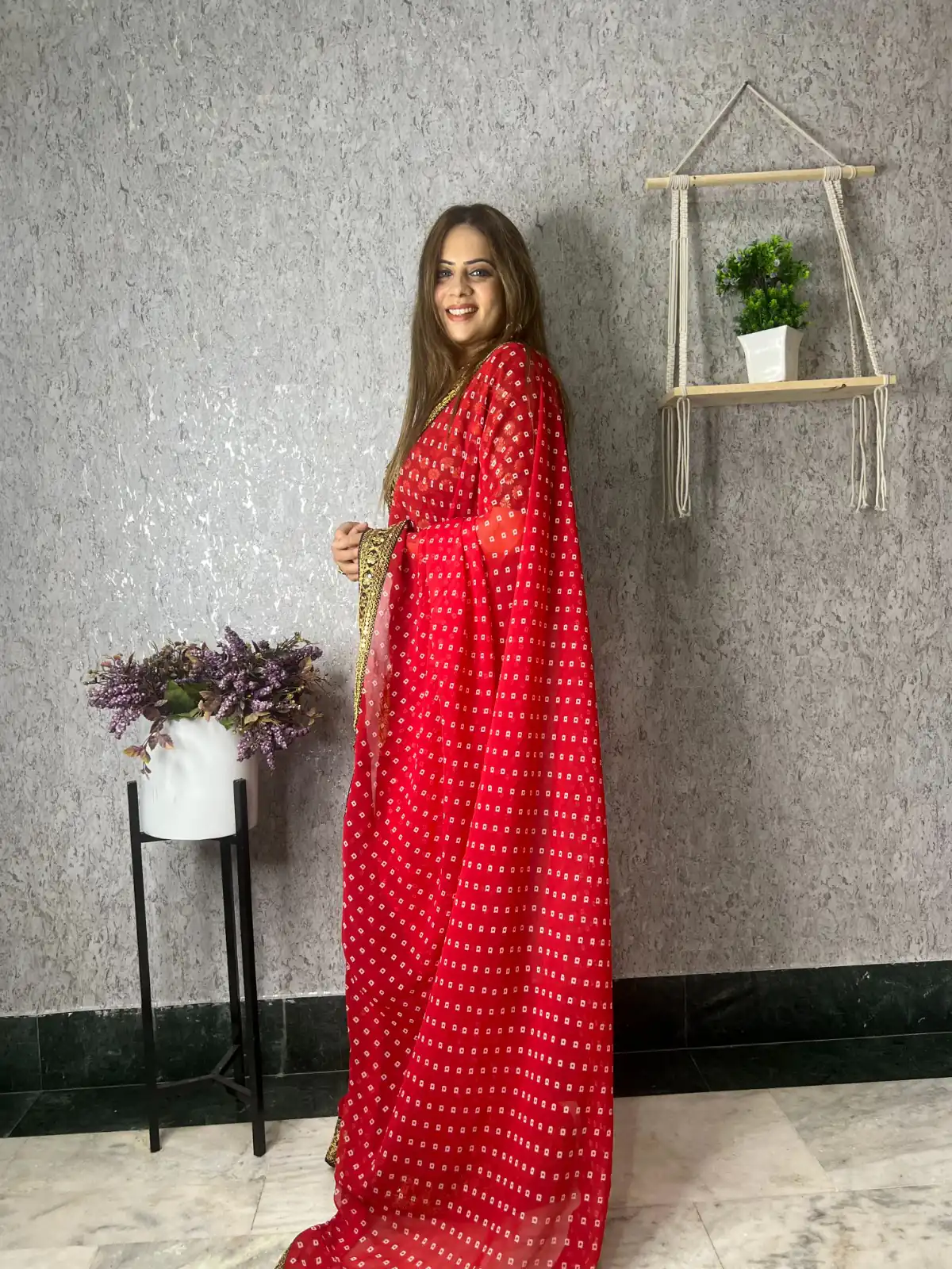 JR 543 Red Color Printed Georgette With Sequence Embroidery Lace Saree Casual, Party Wear, Wedding, Events Etc. Expected Delivery 4-6 Working Days 1449/- | Sarees, Bollywood Sarees, Creative Sarees, Designer Sarees, Embroidered Sarees, Ethnic Saree, Modern Digital sarees, Party Wear Sarees