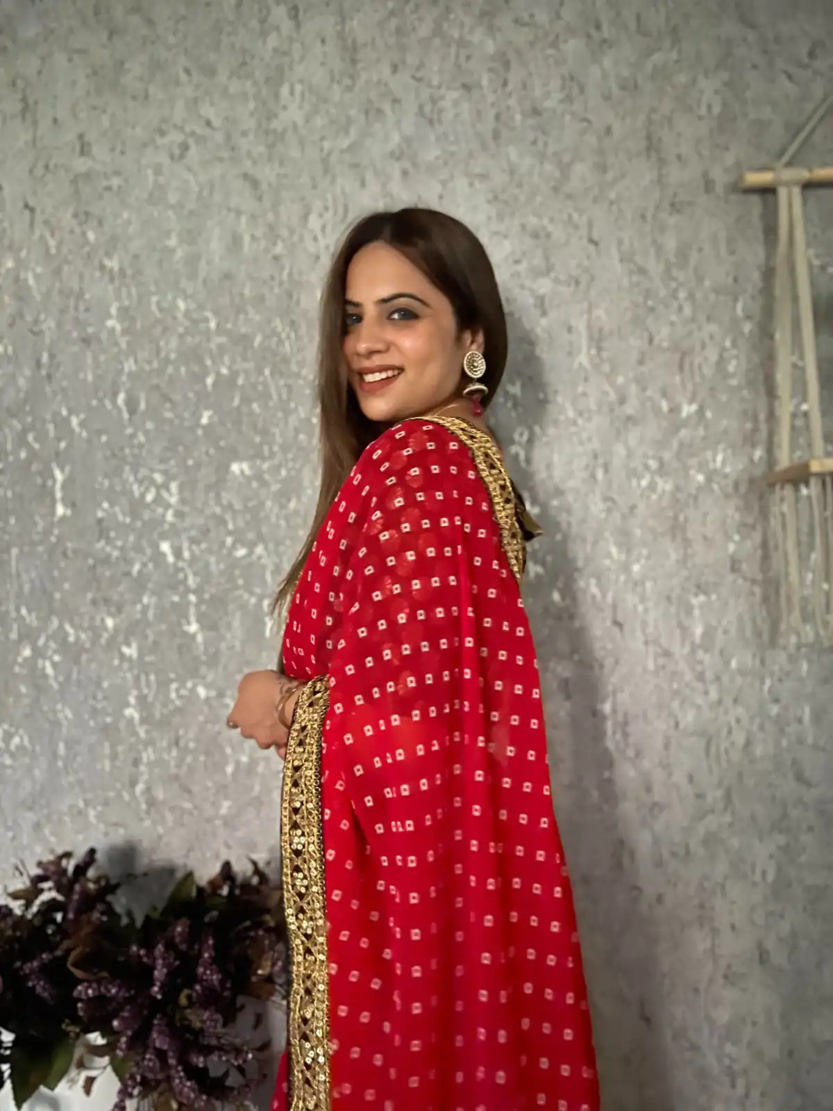 JR 543 Red Color Printed Georgette With Sequence Embroidery Lace Saree Casual, Party Wear, Wedding, Events Etc. Expected Delivery 4-6 Working Days 1449/- | Sarees, Bollywood Sarees, Creative Sarees, Designer Sarees, Embroidered Sarees, Ethnic Saree, Modern Digital sarees, Party Wear Sarees