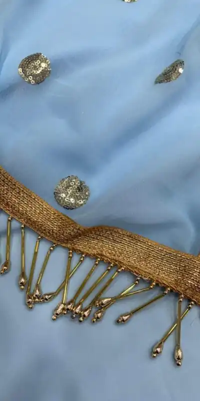 RTC 5373 Sky Blue Top : Georgette Sharara : Georgette Work : Embroidery With Sequence Wedding, Party, Festive,@2249/- Only | Salwar suit, Casual Suits, Creative suits, Designer Suits, Palazzo Suits, Party Wear Suits, Straight Suits