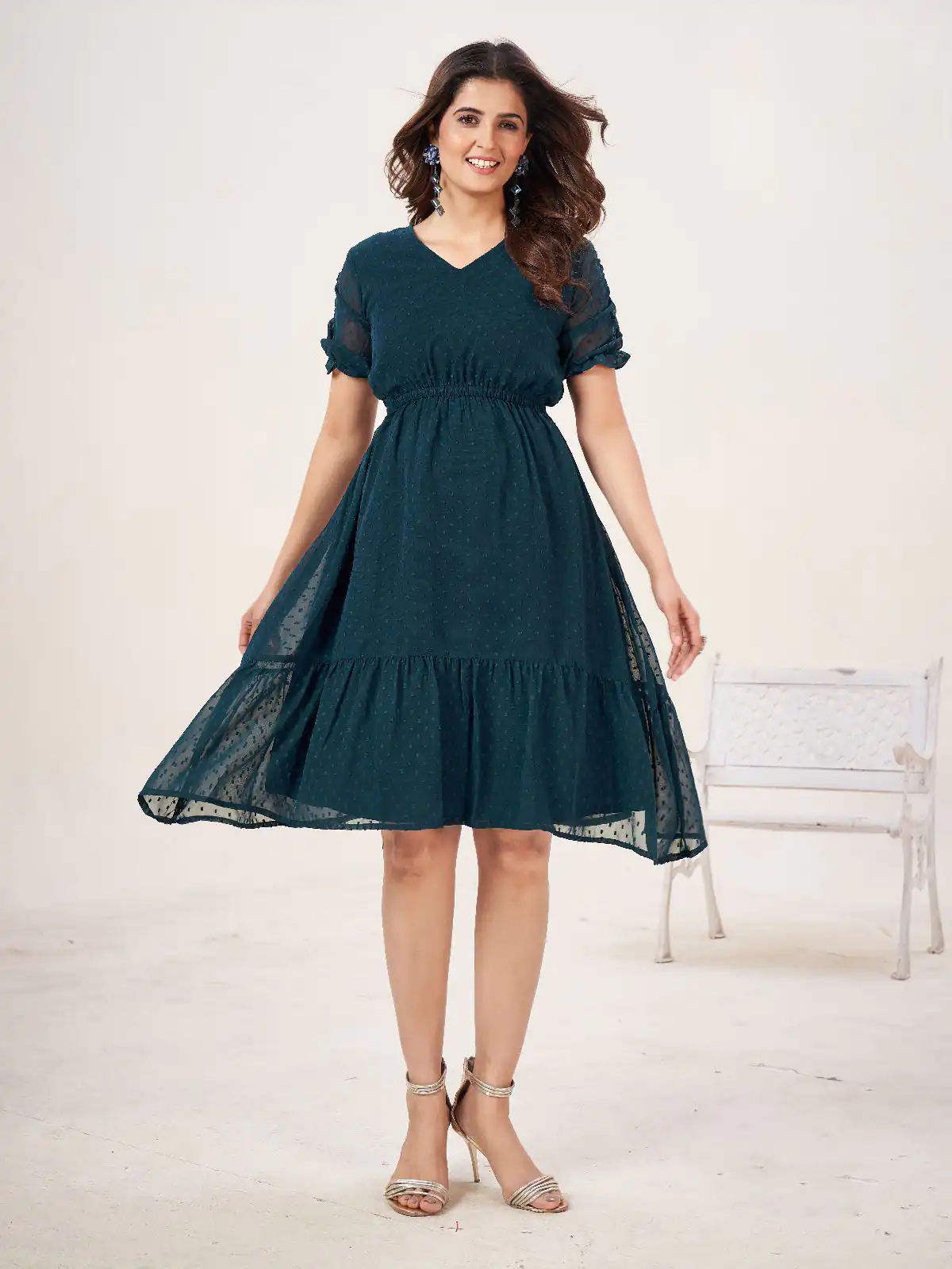 INLI Charming Royal Blue Color Heavy Georgette Butti Kurti Casual, Wedding, Party, Festive, Events Etc. Expected Delivery 4-6 Working Days @1299/- | Kurti, Bollywood Kurti, Creative Kurtis, Designer Kurti, Party Wear Kurti, Selfie Kurti