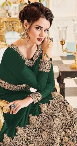  FC Veeda Green Color Georgette Coding Embroidery Stone  Work Anarkali Suit Wedding, Party, Festive events, etc. Expected Delivery  4-6 Working Days @1999/ | Anarkali Suits, Bollywood Anarkali, Creative-Anarkali, Designer Anarkali, Embroidered Anarkali, Party Wear Anarkali