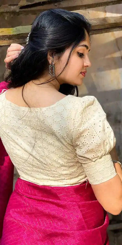 YNF7103 Pink Gadwall Chex Arca Work Blouse(Stitched) Saree Blouse(Stitched) Casual Party Wear, Wedding, Events Etc. Expected Delivery 4-6 Working Days @1699 | Designer Sarees, Embroidered Sarees, Sarees, Bollywood Sarees, Creative Sarees, Ethnic Saree, Modern Digital sarees, Party Wear Sarees