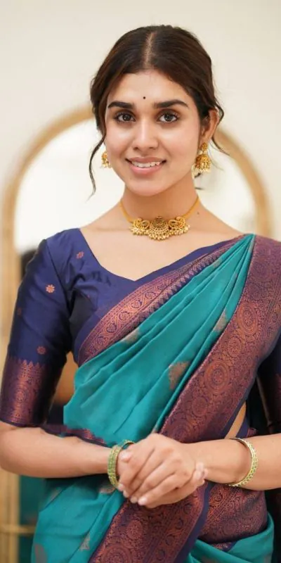 DDF 115 Blue Color Soft Lichi Silk Ordinary Design Rich Pallu Saree Casual, Party Wear, Events, Festivals Etc. Expected Delivery 4-6 Working Days 1499/ | Designer Sarees, Sarees, Bollywood Sarees, Creative Sarees, Embroidered Sarees, Ethnic Saree, Modern Digital sarees, Party Wear Sarees