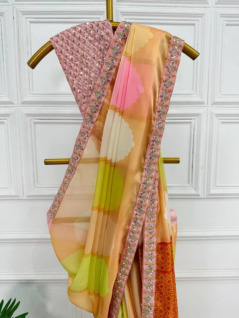 ST 467 Malty Color Jimmichu Digital Printed Embroidery Saree Casual, Wedding, Party, Festive, Events Etc. Expected Delivery 4-6 Working Days @1999/- | Designer Sarees, Sarees, Bollywood Sarees, Creative Sarees, Embroidered Sarees, Ethnic Saree, Modern Digital sarees, Party Wear Sarees