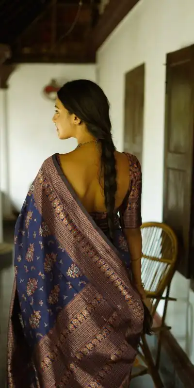 DDF 126 Royal Blue Color Soft Lichi Silk Ordinary Design Rich Pallu Saree Casual, Party Wear, Events, Festivals Etc. Expected Delivery 4-6 Working Days 1549 | Designer Sarees, Sarees, Bollywood Sarees, Creative Sarees, Embroidered Sarees, Ethnic Saree, Modern Digital sarees, Party Wear Sarees