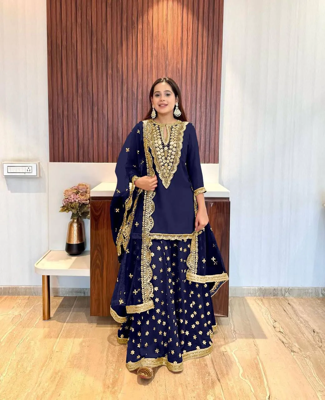 NSR 784 Blue Color Georgette Embroidery Sequence Mirror Hand Work Salwar Suit Casual, Party Festive, Events Etc. Expected Delivery 4-6 Working Days @2050/- | Jump Suits, Salwar suit, Casual Suits, Creative suits, Designer Suits, Palazzo Suits, Party Wear Suits, Patiala Suits, Straight Suits