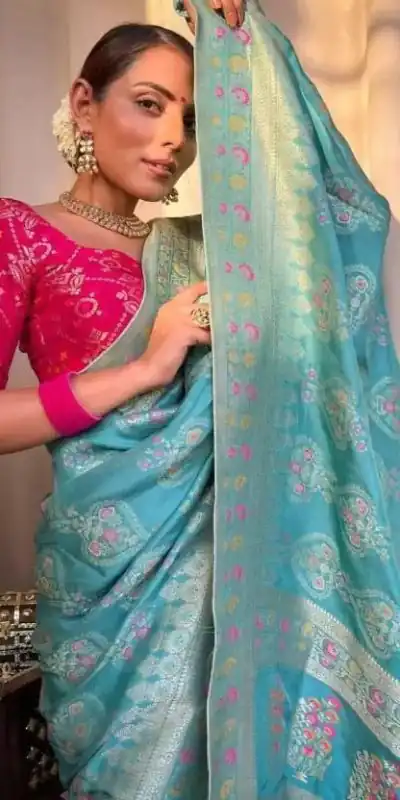 KP 5069 Blue Color Soft Lichi Silk Cloth Rich Pallu All Over Saree Events Casual, Wedding, Festive, Events . Expected Delivery  4-6 Working Days @1549/- | Designer Sarees, Sarees, Bollywood Sarees, Creative Sarees, Embroidered Sarees, Ethnic Saree, Modern Digital sarees, Party Wear Sarees