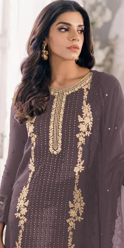 FC Mariya 1032 Coffee Heavy Georgette Embroidery Anarkali Suit Wedding, Party, Festive events, etc. Expected Delivery  4-6 Working Days @1949/- Only | Anarkali Suits, Bollywood Anarkali, Creative-Anarkali, Designer Anarkali, Embroidered Anarkali, Party Wear Anarkali