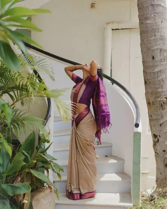 KP - 5044 Cream Color Soft Lichi Silk Jacquard On All Over Saree Casual, Party Wear, Wedding, Events Etc. Expected Delivery 4-6 Working Days @1449/- | Designer Sarees, Embroidered Sarees, Sarees, Bollywood Sarees, Creative Sarees, Ethnic Saree, Modern Digital sarees, Party Wear Sarees